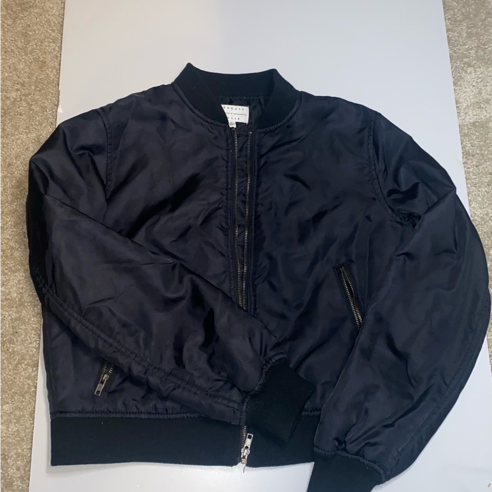 Black Bomber Jacket